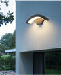 Curved LED Porch Light